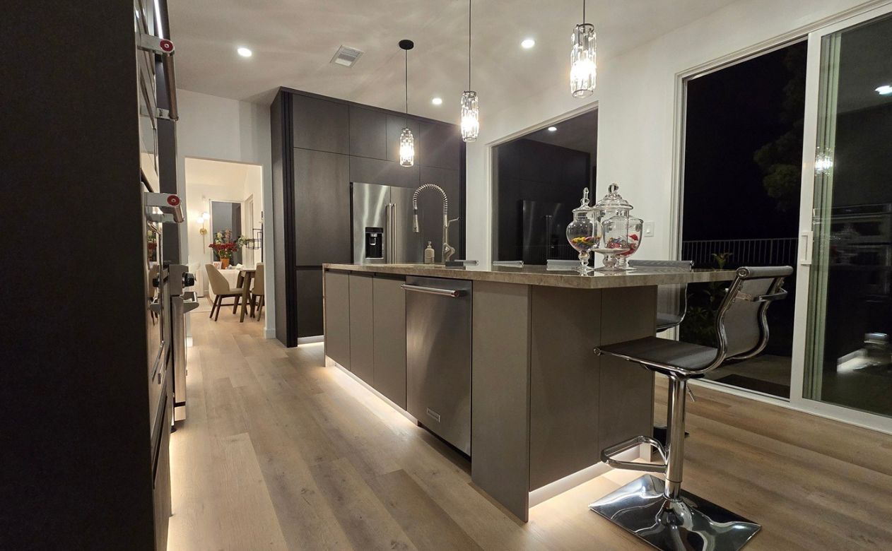 custom kitchen remodel in Rancho Cucamonga by Zconcept Design