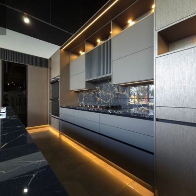 custom kitchen design by Zconcept Design & Foothill Carpet Flooring America