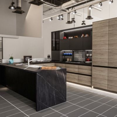 kitchen design showroom display