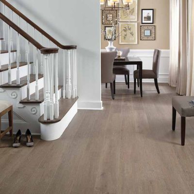wood look laminate flooring in a rancho cucamonga entryway